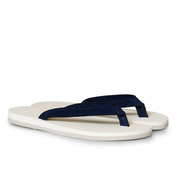 THE RESORT CO Nubuck Leather Flip-Flops main image 4